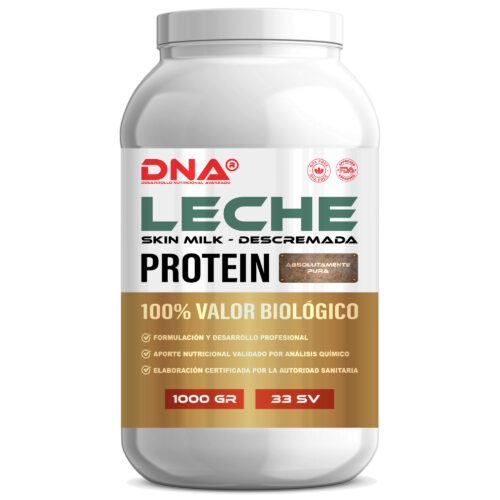 Leche Protein Descremada DNA® - Pura y Sabores - Pote - 1 Kilo